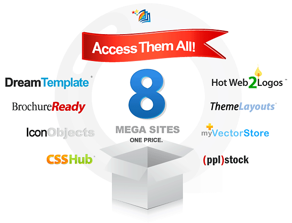 Access EIGHT MEGA Sites For One Price!