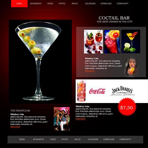 Nekter Juice Bar Website